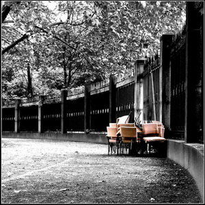 Chairs - Treptower Park